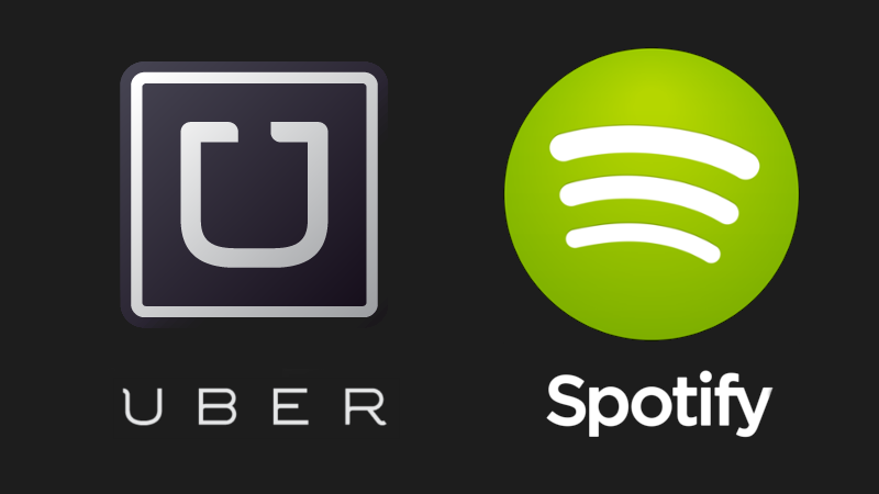 parceria uber com spotify
